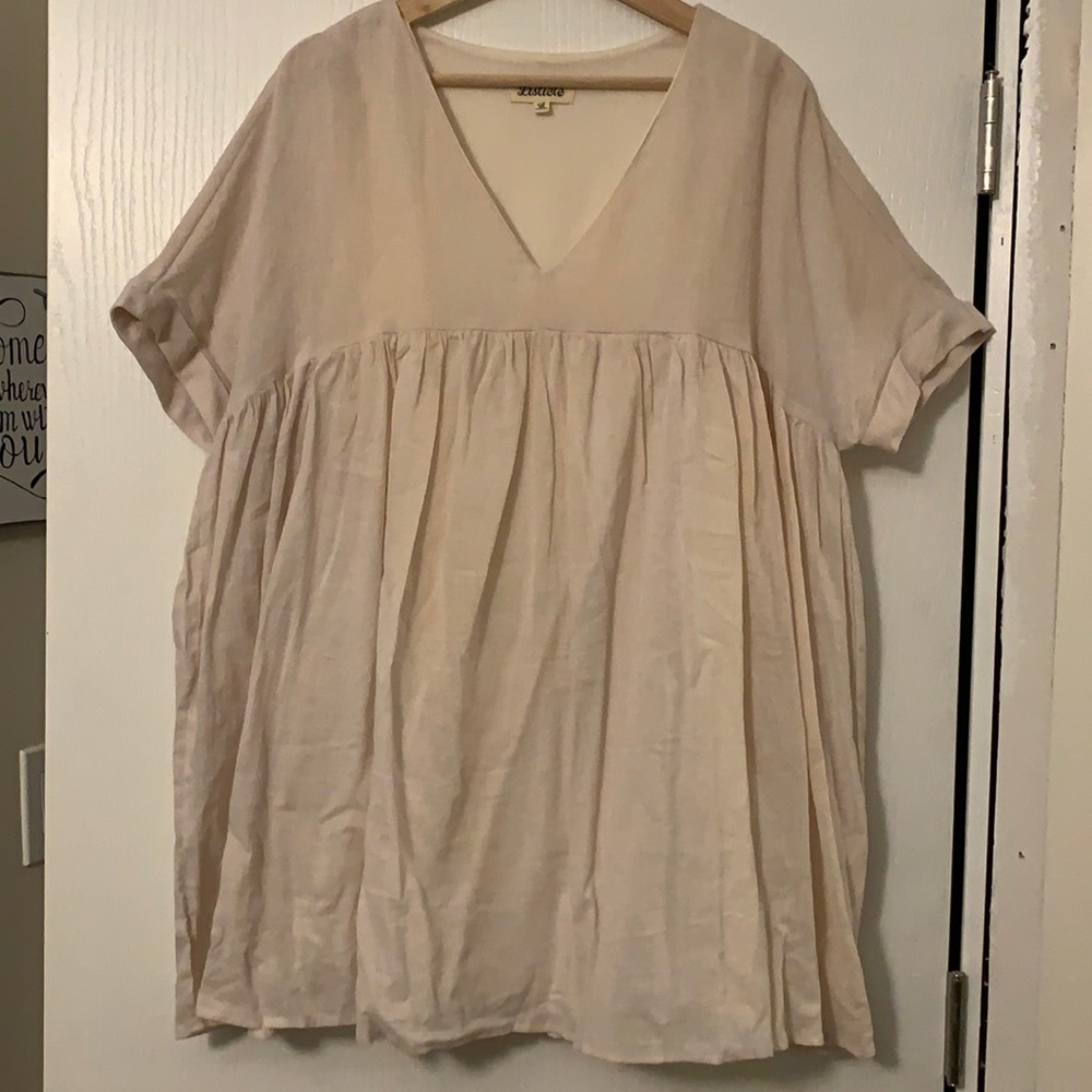 Vici Linen Dress